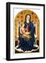 The Madonna and Child Enthroned-Michele Giambono-Framed Giclee Print