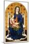The Madonna and Child Enthroned-Michele Giambono-Mounted Giclee Print