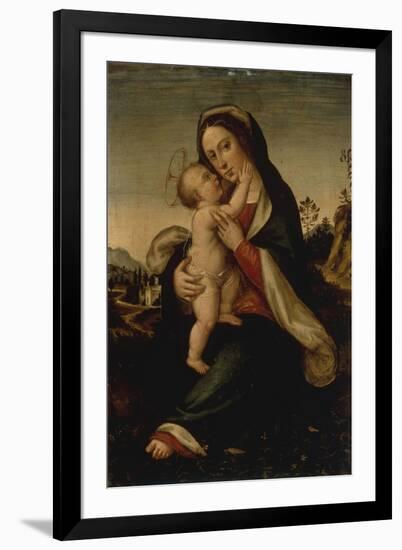 The Madonna and Child in a Landscape-Fra Bartolomeo-Framed Giclee Print