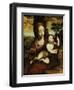 The Madonna and Child in a Landscape-Cornelis van Cleve-Framed Giclee Print
