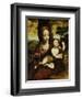 The Madonna and Child in a Landscape-Cornelis van Cleve-Framed Giclee Print