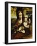 The Madonna and Child in a Landscape-Cornelis van Cleve-Framed Giclee Print