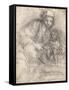 The Madonna and Child with a Carthusian Monk-Alessandro Tiarini-Framed Stretched Canvas
