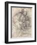 The Madonna and Child with a Carthusian Monk-Alessandro Tiarini-Framed Giclee Print