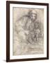 The Madonna and Child with a Carthusian Monk-Alessandro Tiarini-Framed Giclee Print