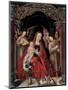 The Madonna and Child with Angels-Adriaen Isenbrandt-Mounted Giclee Print