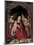 The Madonna and Child with Angels-Adriaen Isenbrandt-Mounted Giclee Print
