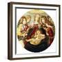 The Madonna and Child with Four Angels-Sandro Botticelli-Framed Giclee Print