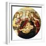 The Madonna and Child with Four Angels-Sandro Botticelli-Framed Giclee Print