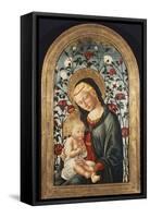 The Madonna and Child with Roses (Late 15th Century)-Cleofas Almanza-Framed Stretched Canvas