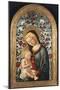 The Madonna and Child with Roses (Late 15th Century)-Cleofas Almanza-Mounted Giclee Print