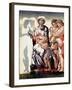 The Madonna and Child with Saint John and Angels-Michelangelo Buonarroti-Framed Photographic Print