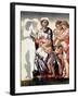 The Madonna and Child with Saint John and Angels-Michelangelo Buonarroti-Framed Photographic Print