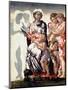 The Madonna and Child with Saint John and Angels-Michelangelo Buonarroti-Mounted Photographic Print