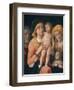 The Madonna and Child with Saints Joseph, Elizabeth, and John the Baptist-Andrea Mantegna-Framed Giclee Print