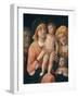 The Madonna and Child with Saints Joseph, Elizabeth, and John the Baptist-Andrea Mantegna-Framed Giclee Print