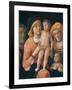 The Madonna and Child with Saints Joseph, Elizabeth, and John the Baptist-Andrea Mantegna-Framed Giclee Print