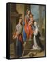 The Madonna and Child with Saints-Ventura Di Arcangelo Salimbeni-Framed Stretched Canvas