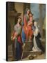 The Madonna and Child with Saints-Ventura Di Arcangelo Salimbeni-Stretched Canvas