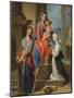 The Madonna and Child with Saints-Ventura Di Arcangelo Salimbeni-Mounted Giclee Print