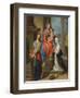 The Madonna and Child with Saints-Ventura Di Arcangelo Salimbeni-Framed Giclee Print