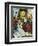 The Madonna and Child, with St. Ann, Surrounded by Angels and Donors-Bernard van Orley-Framed Giclee Print