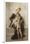 The Madonna and Child with St. John-Leon Perrault-Framed Giclee Print