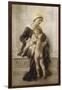 The Madonna and Child with St. John-Leon Perrault-Framed Giclee Print