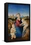 The Madonna and Child with the Infant Baptist (The Esterházy Madonn)-Raphael-Framed Stretched Canvas