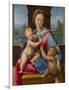 The Madonna and Child with the Infant Baptist (The Garvagh Madonn), Ca 1509-1510-Raphael-Framed Giclee Print