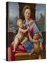 The Madonna and Child with the Infant Baptist (The Garvagh Madonn), Ca 1509-1510-Raphael-Stretched Canvas