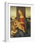 The Madonna and Child with the Infant Saint John the Baptist-Sandro Botticelli-Framed Giclee Print