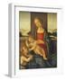 The Madonna and Child with the Infant Saint John the Baptist-Sandro Botticelli-Framed Giclee Print