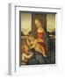 The Madonna and Child with the Infant Saint John the Baptist-Sandro Botticelli-Framed Giclee Print