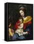 The Madonna and Child with the Infant Saint John the Baptist-Matteo Rosselli-Framed Stretched Canvas