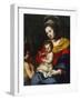 The Madonna and Child with the Infant Saint John the Baptist-Matteo Rosselli-Framed Giclee Print