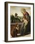 The Madonna and Child with the Young Saint John the Baptist in a Landscape-Sandro Botticelli-Framed Giclee Print