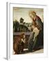 The Madonna and Child with the Young Saint John the Baptist in a Landscape-Sandro Botticelli-Framed Giclee Print