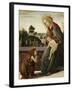 The Madonna and Child with the Young Saint John the Baptist in a Landscape-Sandro Botticelli-Framed Giclee Print