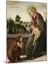 The Madonna and Child with the Young St. John the Baptish in a Landscape-Sandro Botticelli-Mounted Giclee Print