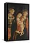 The Madonna and Child with Two Female Saints, C.1500-null-Framed Stretched Canvas