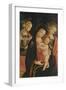 The Madonna and Child with Two Female Saints, C.1500-null-Framed Giclee Print