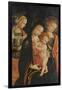 The Madonna and Child with Two Female Saints, C.1500-null-Framed Giclee Print
