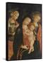 The Madonna and Child with Two Female Saints, C.1500-null-Framed Stretched Canvas