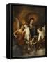 The Madonna and Child with Two Musical Angels-Sir Anthony Van Dyck-Framed Stretched Canvas