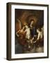 The Madonna and Child with Two Musical Angels-Sir Anthony Van Dyck-Framed Giclee Print