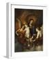 The Madonna and Child with Two Musical Angels-Sir Anthony Van Dyck-Framed Giclee Print