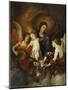 The Madonna and Child with Two Musical Angels-Sir Anthony Van Dyck-Mounted Giclee Print