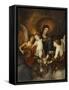 The Madonna and Child with Two Musical Angels-Sir Anthony Van Dyck-Framed Stretched Canvas