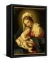 The Madonna and Child-Il Sassoferrato-Framed Stretched Canvas